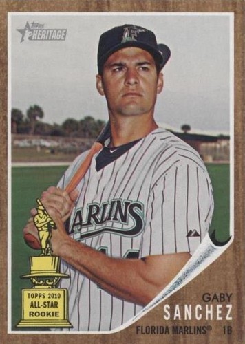 2011 Topps Heritage - Gaby Sanchez #91