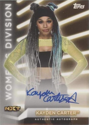 2021 Topps WWE Women's Division - Kayden Carter #A-KD