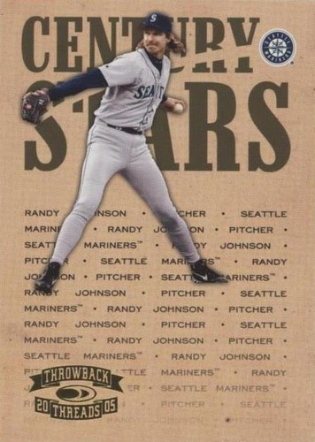 2005 Donruss Throwback Threads - Randy Johnson #CS-26