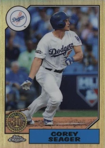 2017 Topps Chrome - Corey Seager #87T-7