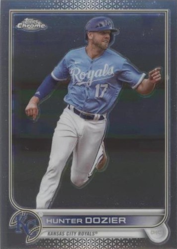 2022 Topps Chrome Update Series - Hunter Dozier #USC133