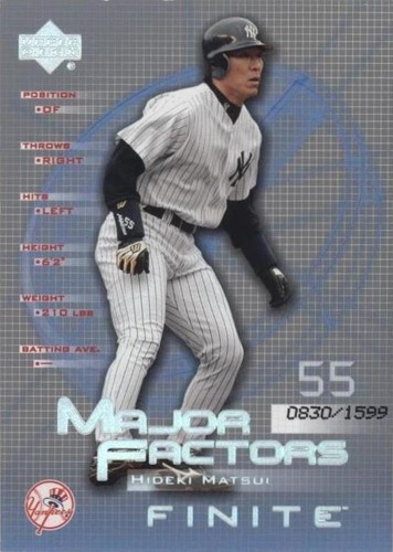2003 MLB Breakers Hideki Matsui フィギュア NEW 2003 Upper Deck Collectible MLB Game Breakers Hideki