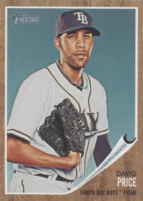 2011 Topps Heritage - David Price #100