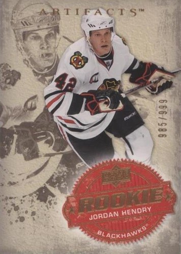 2008-09 Upper Deck Artifacts - Jordan Hendry #229