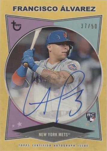 2023 Topps Brooklyn Collection - Francisco Alvarez #AC-FA