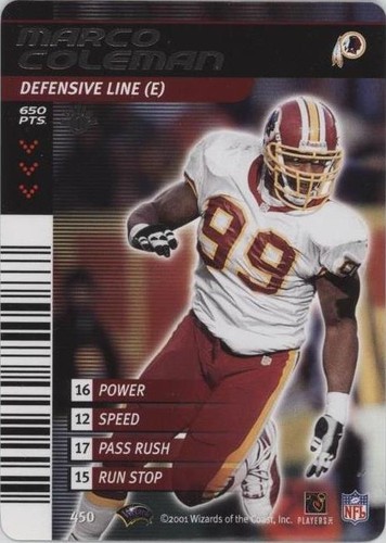 2002 NFL Showdown 1st Edition MARCUS COLEMAN JETS #297 | eBay