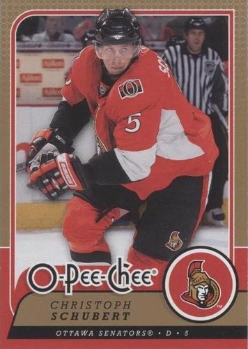 2008-09 O-Pee-Chee - Christoph Schubert #341