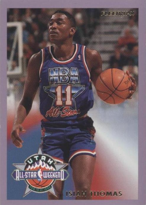 Fleer 1993-94 - Isiah Thomas #11