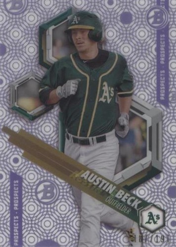 2018 Bowman High Tek - Austin Beck #PHT-AB