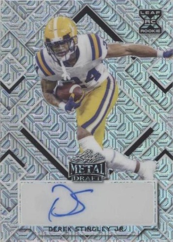 2022 Leaf Metal Draft Derek Stingley Jr. #BA-DS1