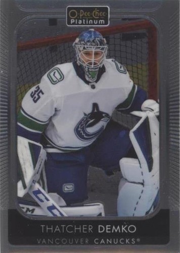 2021-22 O-Pee-Chee Platinum - Thatcher Demko #64