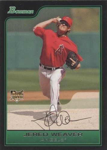 2006 Bowman Draft Picks & Prospects - Jered Weaver #BDP8