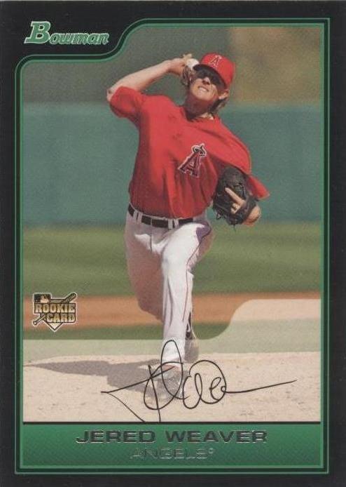 2006 年 Bowman 选秀和前景 - Jered Weaver #BDP8