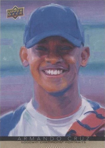 2022 Upper Deck Goodwin Champions - Armando Cruz #P-12