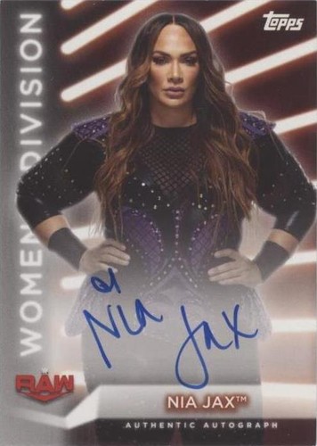 2021 Topps WWE Women's Division - Nia Jax #A-NJ