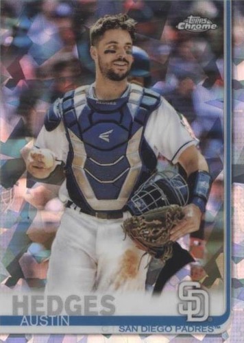 2019 Topps Chrome Sapphire Edition - Austin Hedges #234