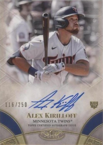 2021 Topps Tier One - Alex Kirilloff #BOA-AKI