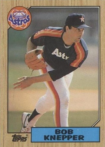 1987 Topps - Bob Knepper #722