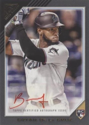 2022 Topps Gallery - Bryan De La Cruz #RA-BDL