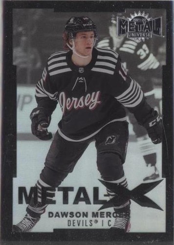 2021-22 Skybox Metal Universe - Dawson Mercer #MX-48