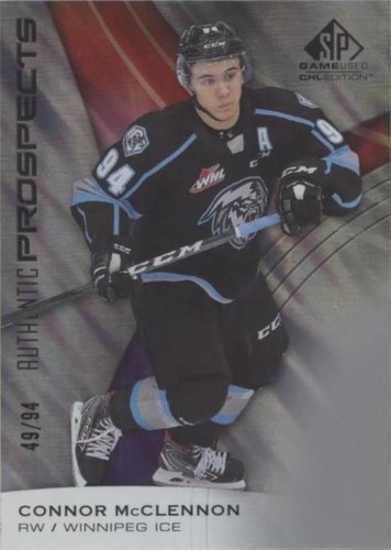 2019-20 Upper Deck SP Game Used CHL Edition - Connor Mcclennon #13