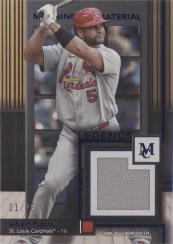 2024 Topps Museum Collection - Albert Pujols #MMRL-AP