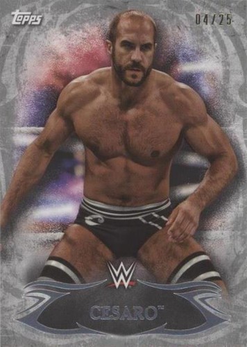 2015 Topps WWE Undisputed - Cesaro #27
