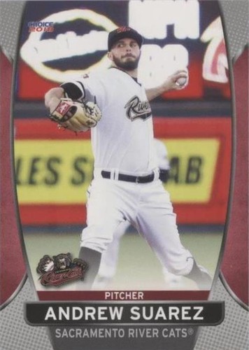 2018 Choice Sacramento River Cats - Andrew Suarez #24