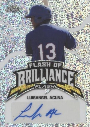 2020 Leaf Flash - Luisangel Acuna #FB-LA1