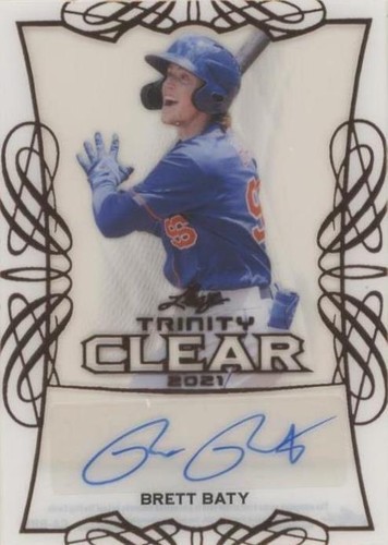 2021 Leaf Trinity - Brett Baty #CA-BB1