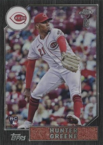 2022 Topps Chrome Ben Baller Edition - Hunter Greene #87BC-21