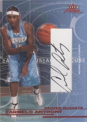 2003-04 Fleer Focus - Carmelo Anthony #AF/CA