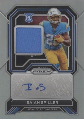 2022 Panini Prizm Isaiah Spiller #RPA-IS