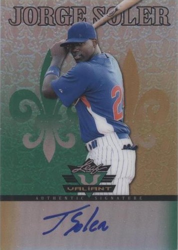 2012 Leaf Valiant - Jorge Soler #VA-JS1