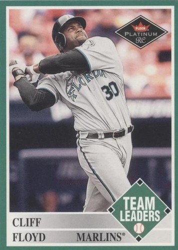 2001 Fleer Platinum - Cliff Floyd #450