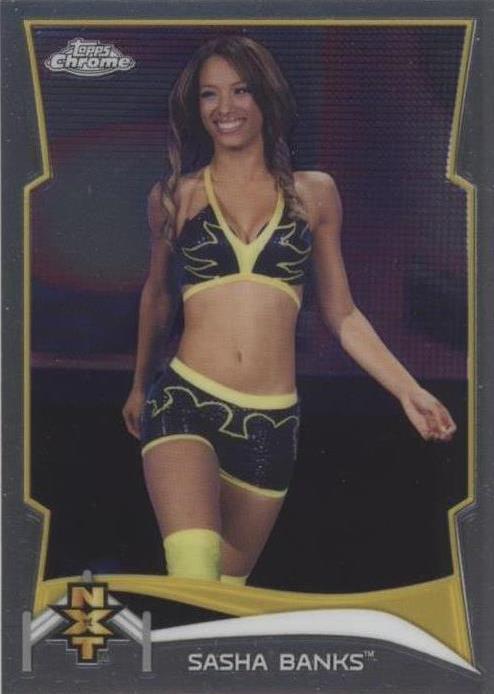 2014 Topps Chrome WWE - Sasha Banks #17