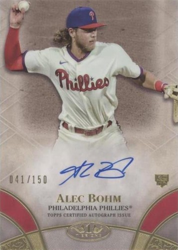 ALEC BOHM　TOPPS FIVE STAR ＆  GOLD LABEL 2021 Topps Gold Label Alec Bohm 5/5 Philadelphia Phillies