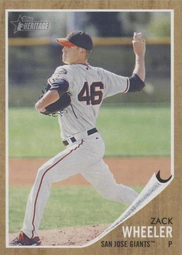 2011 Topps Heritage Minor League Edition - Zack Wheeler #102
