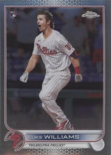2022 Topps Chrome - Luke Williams #170