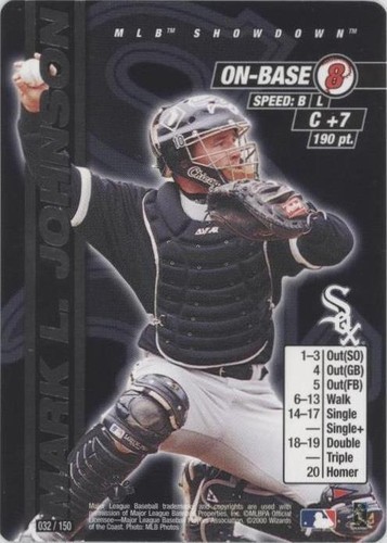2000 MLB Showdown Pennant Run - Mark Johnson #032