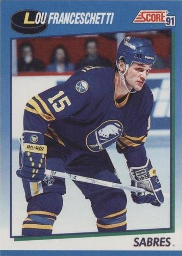 1991-92 Score Canadian - Lou Franceschetti #388