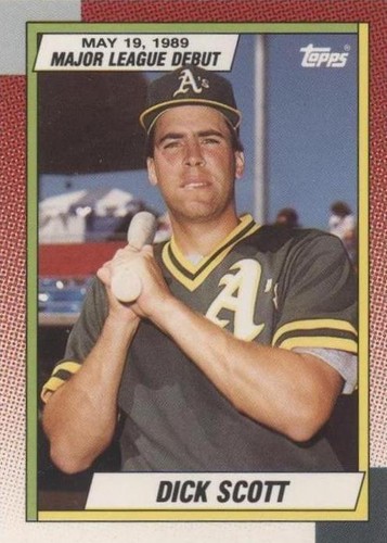 1989-90 Topps Major League Debut 1989 - Dick Scott #112