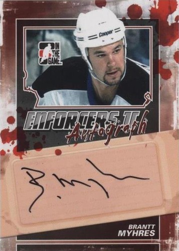 2013-14 In the Game Enforcers II - Brantt Myhres #A-BM