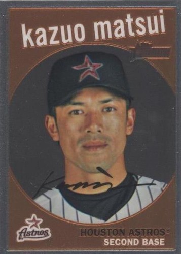 2008 Topps Heritage - Kazuo Matsui #C123