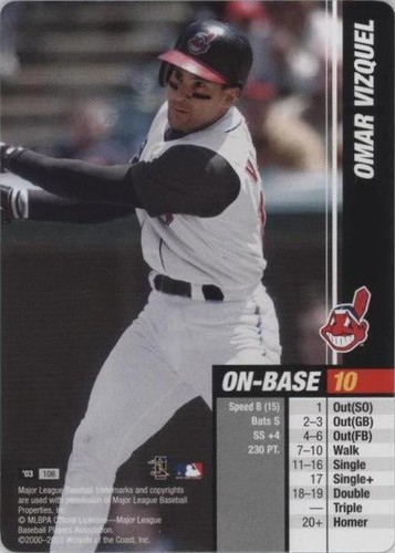 2003 MLB Showdown - Omar Vizquel #106