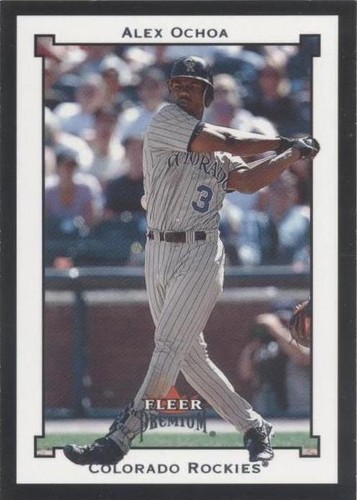 2002 Fleer Premium - Alex Ochoa #115