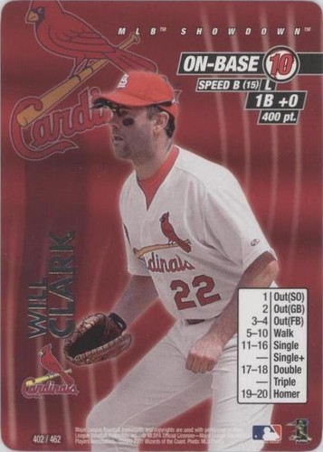 2001 MLB Showdown - Will Clark #402
