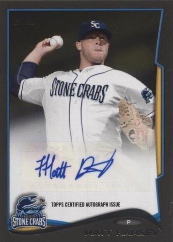 2014 Topps Pro Debut - Matt Ramsey #PDA-MR
