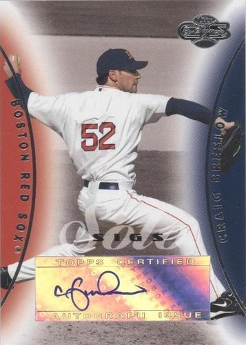 2006 Topps Co-Signers - Craig Breslow #SS-CBR