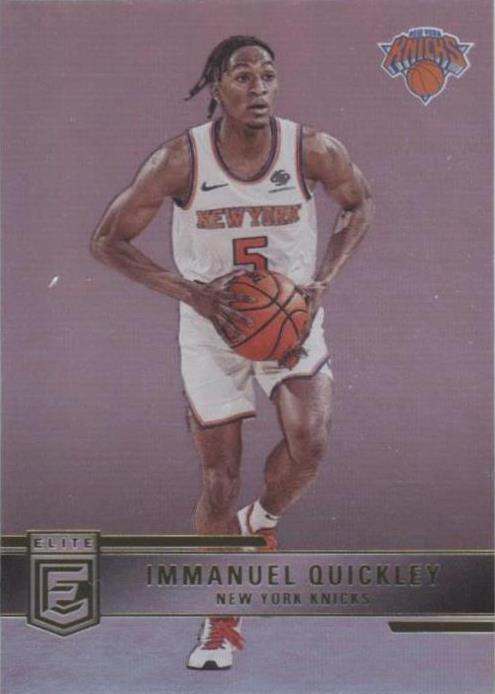 2021-22 Donruss Elite - Immanuel Quickley #51